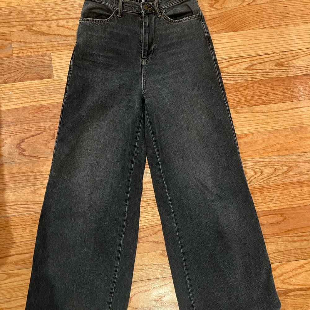 BDG Black Flare Wide Leg Jeans